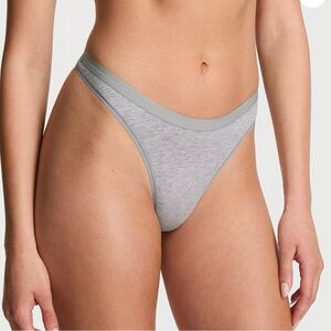 Victoria's Secret Stretch Cotton High Leg Scoop Thong